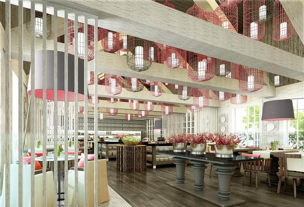Le Meridien Mahabaleshwar Resort & Spa Restoran fotoğraf